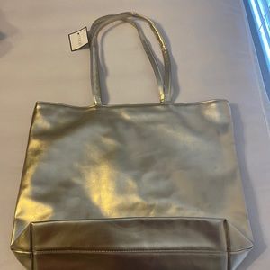 Gold Tote Bag
